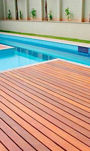 Deck de madeira Deck de madeira