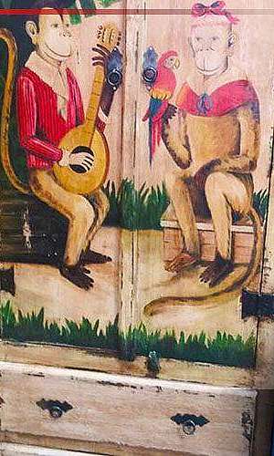 Guarda roupa de madeira rústica Guarda roupa de madeira rústica