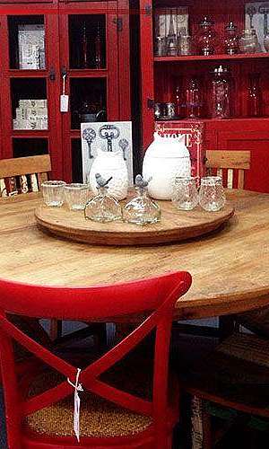 Mesa rústica de jantar Mesa rústica de jantar